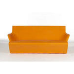 Canapé de jardin avec accoudoirs Kami Yon, coloris pumpkin orange, disponible chez I.D DECO Marseille