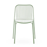 Chaise d'extérieur métal Hiray de Kartell, coloris vert, disponible chez I.D DECO