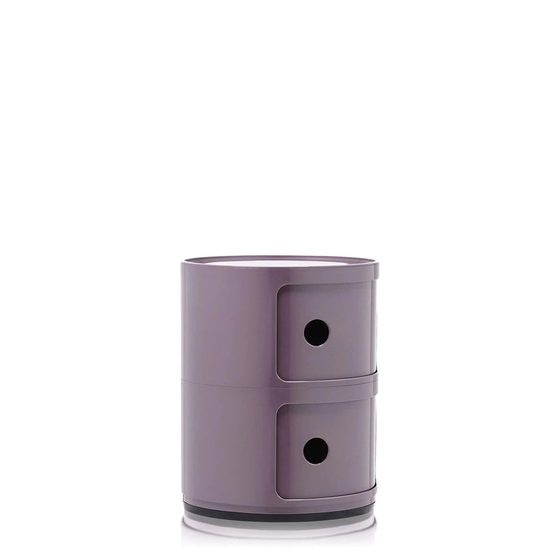 Componibili Classic Violet 2 tiroirs de la marque Kartell, disponible chez I.D DECO MARSEILLE en livraison partout en France