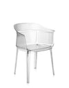 Fauteuil Papyrus Cristal Kartell, vendu par lot de 2, disponible en 3 coloris chez I.D DECO Marseille ou en livraison partout en France