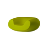 Fauteuil Chubby de la marque Slide, coloris Lime Green vert fluo, disponible chez I.D DECO Marseille