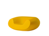 Fauteuil d'extérieur Chubby de la marque Slide, coloris Saffran Yellow jaune, disponible chez I.D DECO Marseille