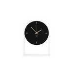Horloge Air du Temps Kartell Cristal Noir, disponible chez I.D DECO Marseille