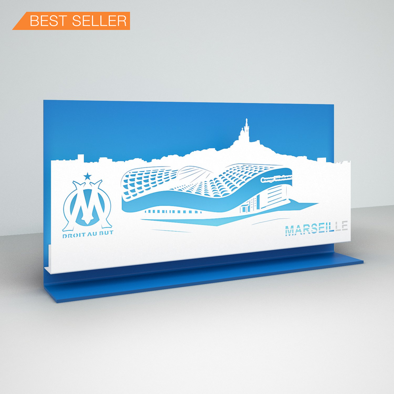 Pack Edition Limitée Olympique de Marseille - I.D DECO MARSEILLE