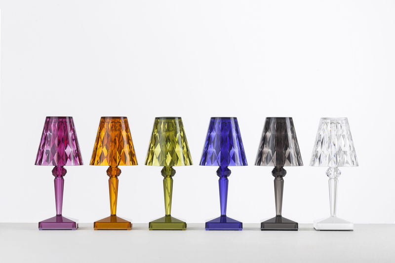 Lampe BATTERY Transparent sans fil Led - Kartell (6 variantes