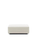 Pouf extérieur Plastics de la marque Kartell, coloris blanc, disponible chez I.D DECO