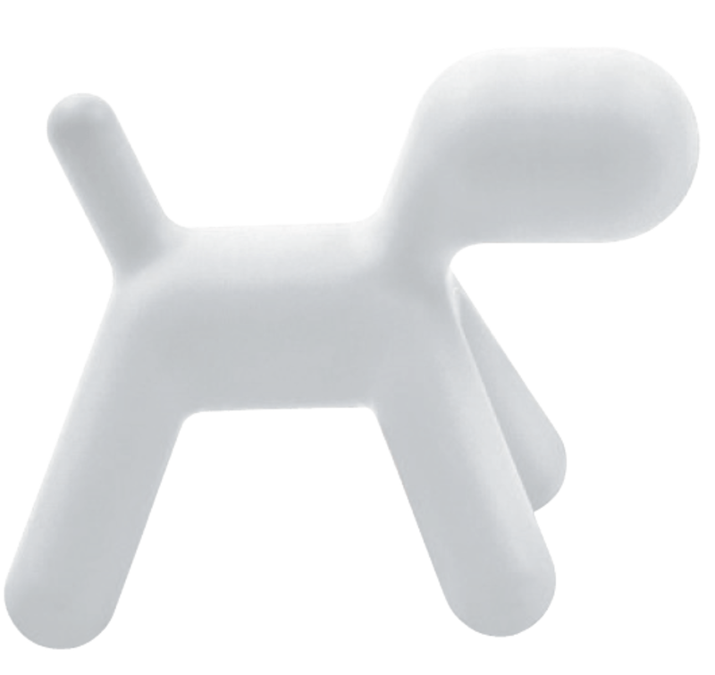 Puppy Blanc taille S de la marque Magis, designer Eero Aarnio, disponible chez I.D DECO Marseille en retrait boutique ou en livraison partout en France