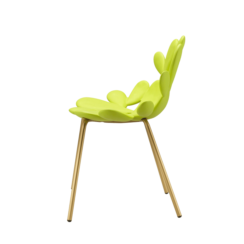 Chaise Filicudi Chair Yellow de Qeeboo, disponible chez I.D DECO Marseille