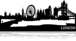 Skyline Londres, applique murale en métal découpée au laser, disponible en 3 tailles chez I.D DECO Marseille en retrait boutique ou en livraison gratuite partout en France