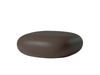 Pouf, table basse Chubby Low de la marque Slide, coloris Chocolate Brown, disponible chez ID DECO Marseille