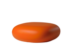 Pouf, table basse de jardin Chubby Low de la marque Slide, coloris Pumpkin Orange, disponible chez I.D DECO Marseille