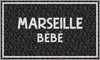 tapis vinyle personnalisé Marseille Bébé Noir, fabrication française de la marque Pôdevache, disponible chez I.D DECO Marseille
