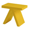 Table d'appoint Toy jaune safran de la marque Slide, pour l'intérieur et l'extérieur, disponible dans votre magasin I.D DECO Marseille en retrait boutique et en livraison partout en France
